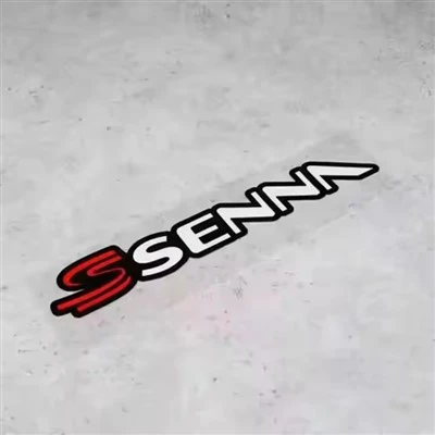 Ayrton Senna 스티커 반사 비닐