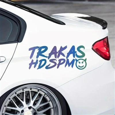 Trakas hdspm 재미있는 자동차 스티커