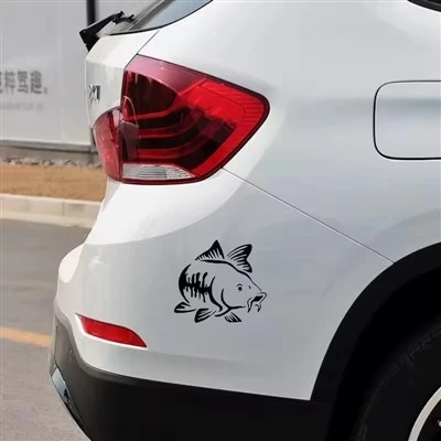 잉어 자동차 바디 스티커
