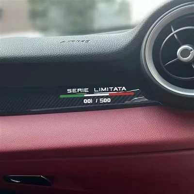 Alfa Romeo의 Consolelimited Edition 스티커