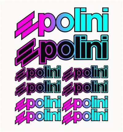 Polini 오토바이를위한 창의성 자동차 스티커