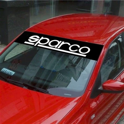 Sparco 전면 창 스티커 사용자 정의 크기