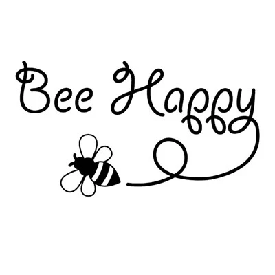 Etie Bee Happy Design Art Car 스티커
