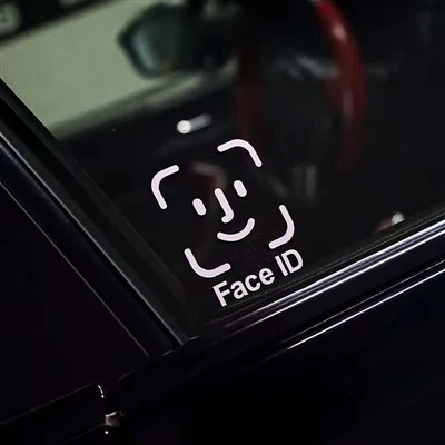 자동 바디를위한 얼굴 ID 자동차 스티커