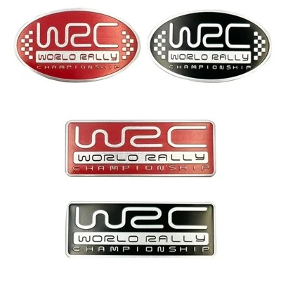 금속 WRC 엠블럼 배지 데칼
