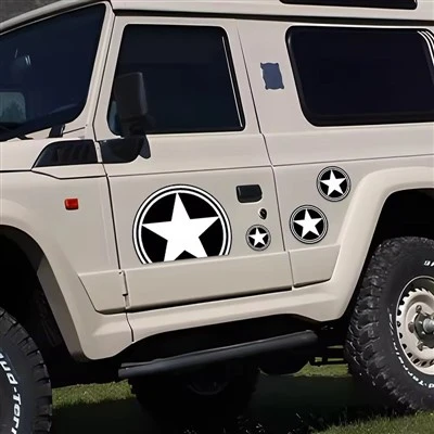 JEEP 및 크로스 컨트리 차량용 스티커