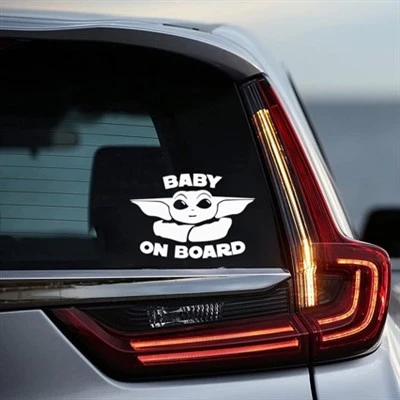 다양한 소재의 스티커 Baby On Board