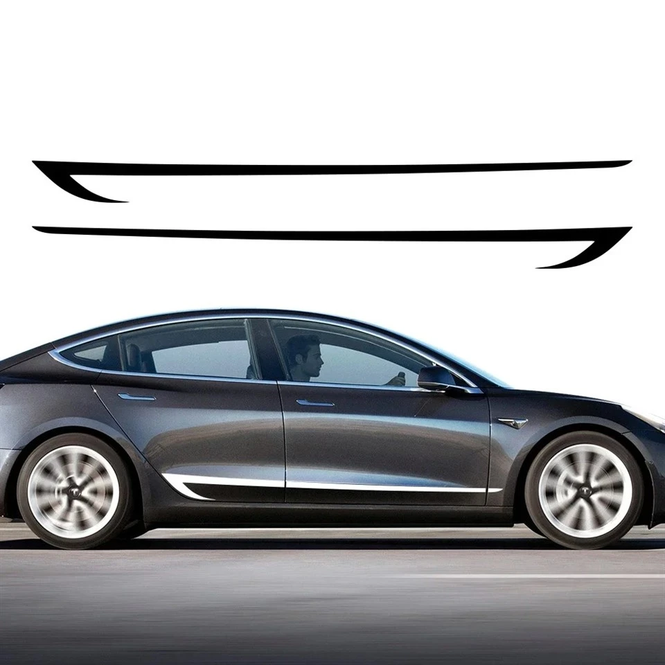 Tesla Model 3 Door Side Stickers factory