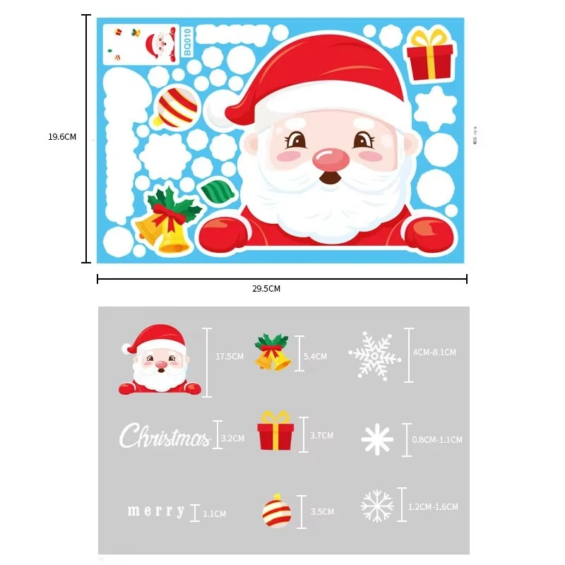 Vinyl Funny Christmas Car Windows Decal